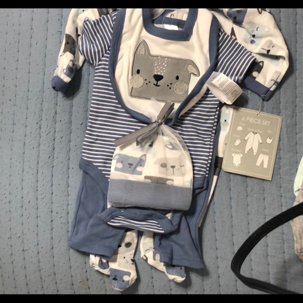 6 pc baby clothes